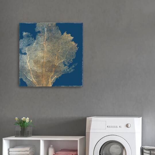 Gold Coral I Canvas Giclee